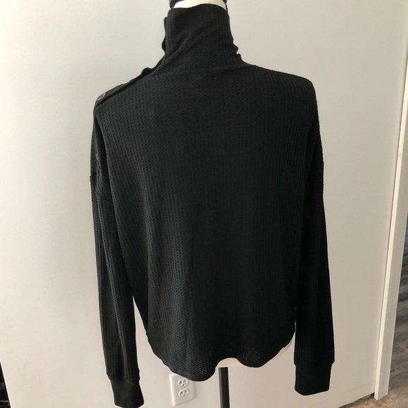 NWT! Articles of Society black ribbed blouse Size S - Picture 6 of 6